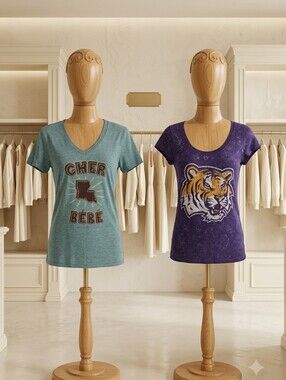 Louisiana Fans Tee Bundle 2-Pack | Knights Apparel M & Cher Bébé L
